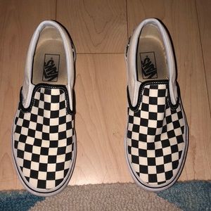 checkered vans